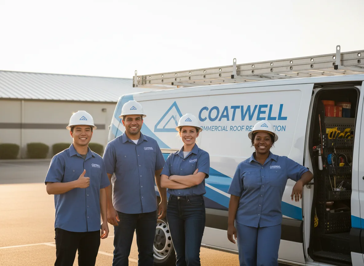Commercial roof coating company in Port Clinton, PA